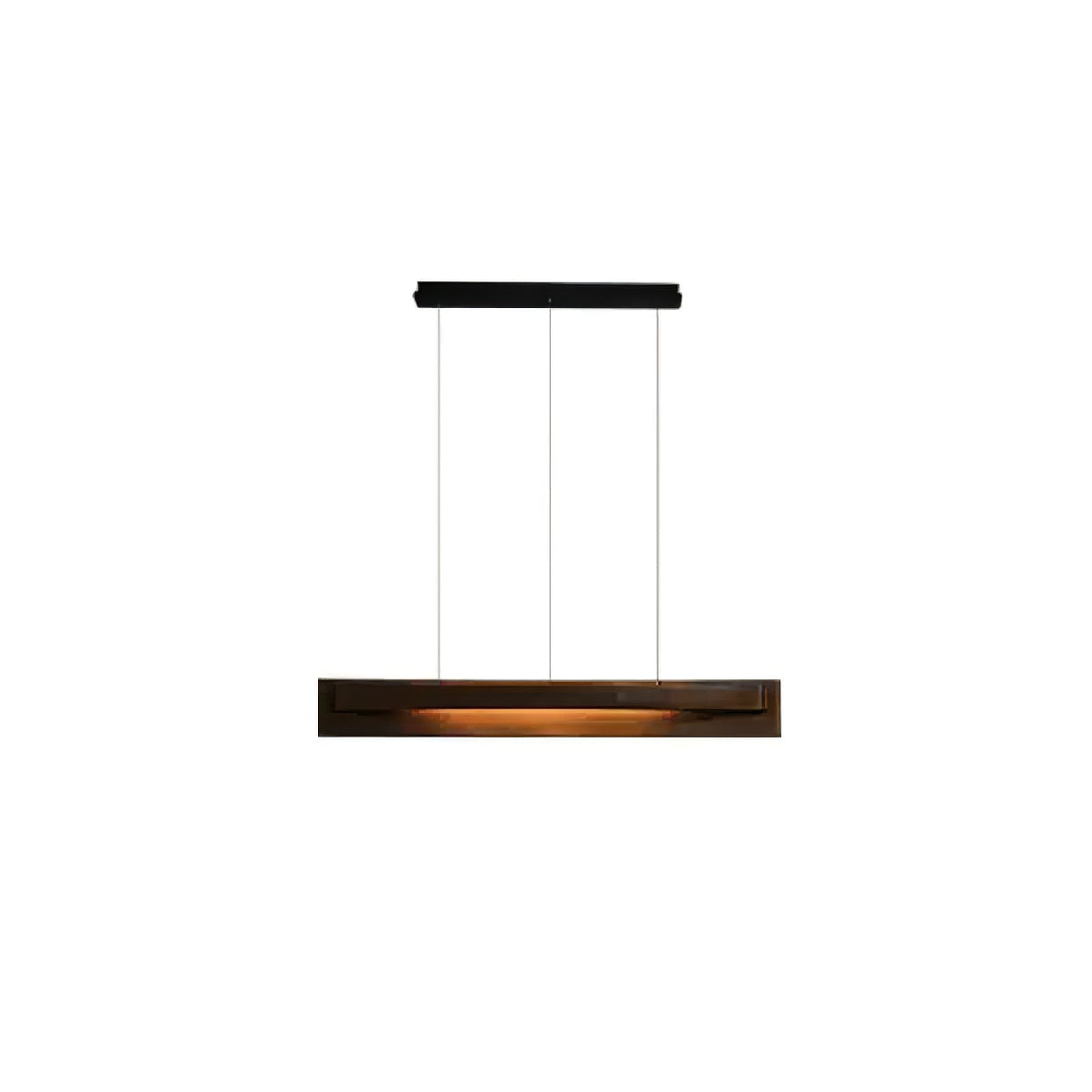 Zaraeyra Minimalistische hanglamp van walnoothout