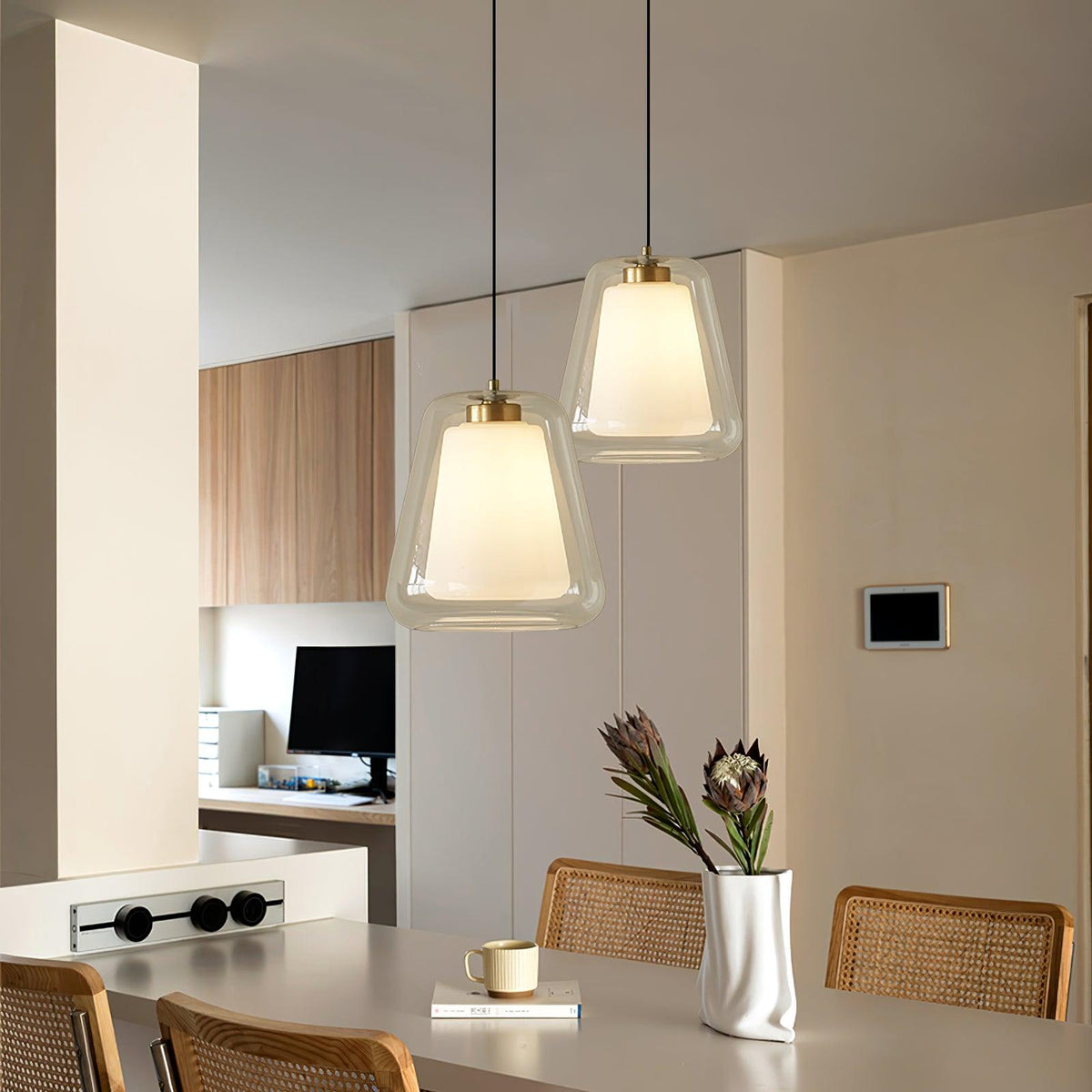 Ate Goud eigentijdse hanglamp Contemporain