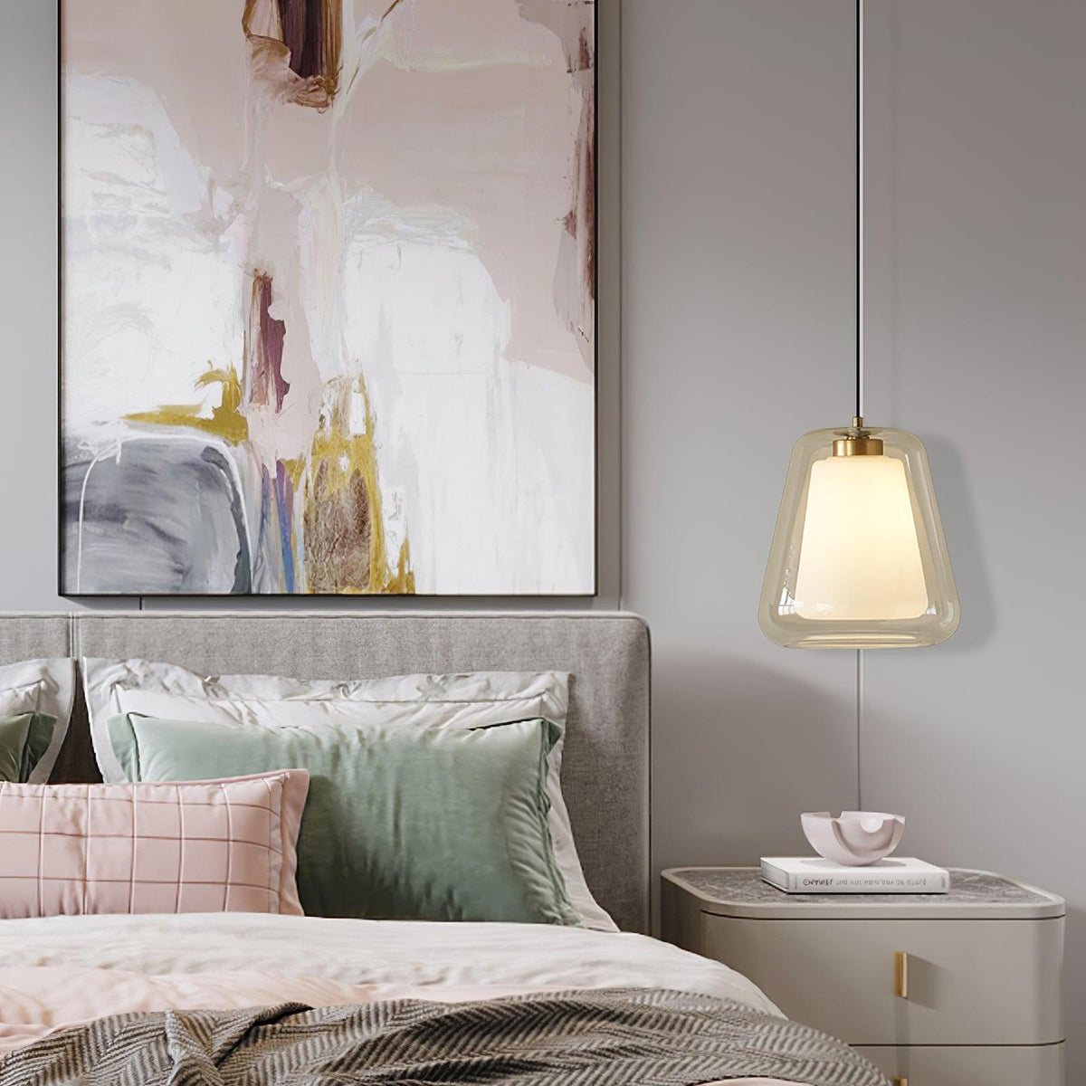 Ate Goud eigentijdse hanglamp Contemporain
