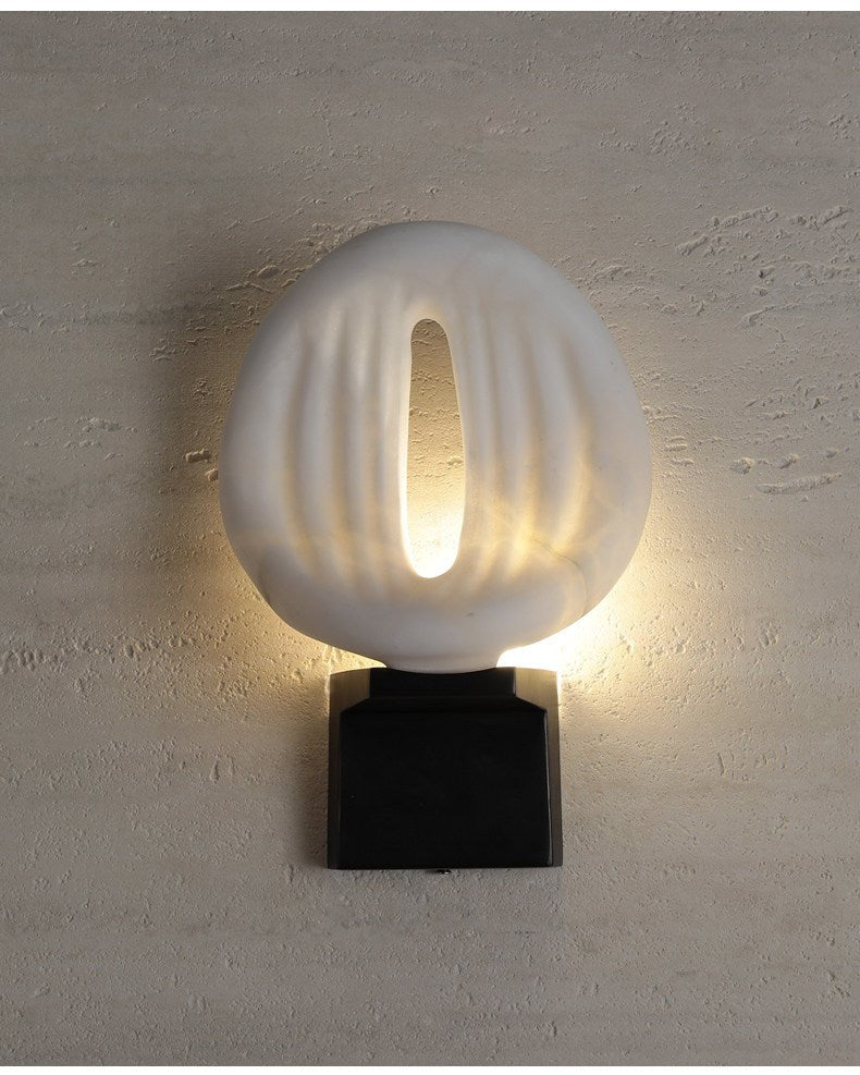 Eirion Rift albasten wandlamp