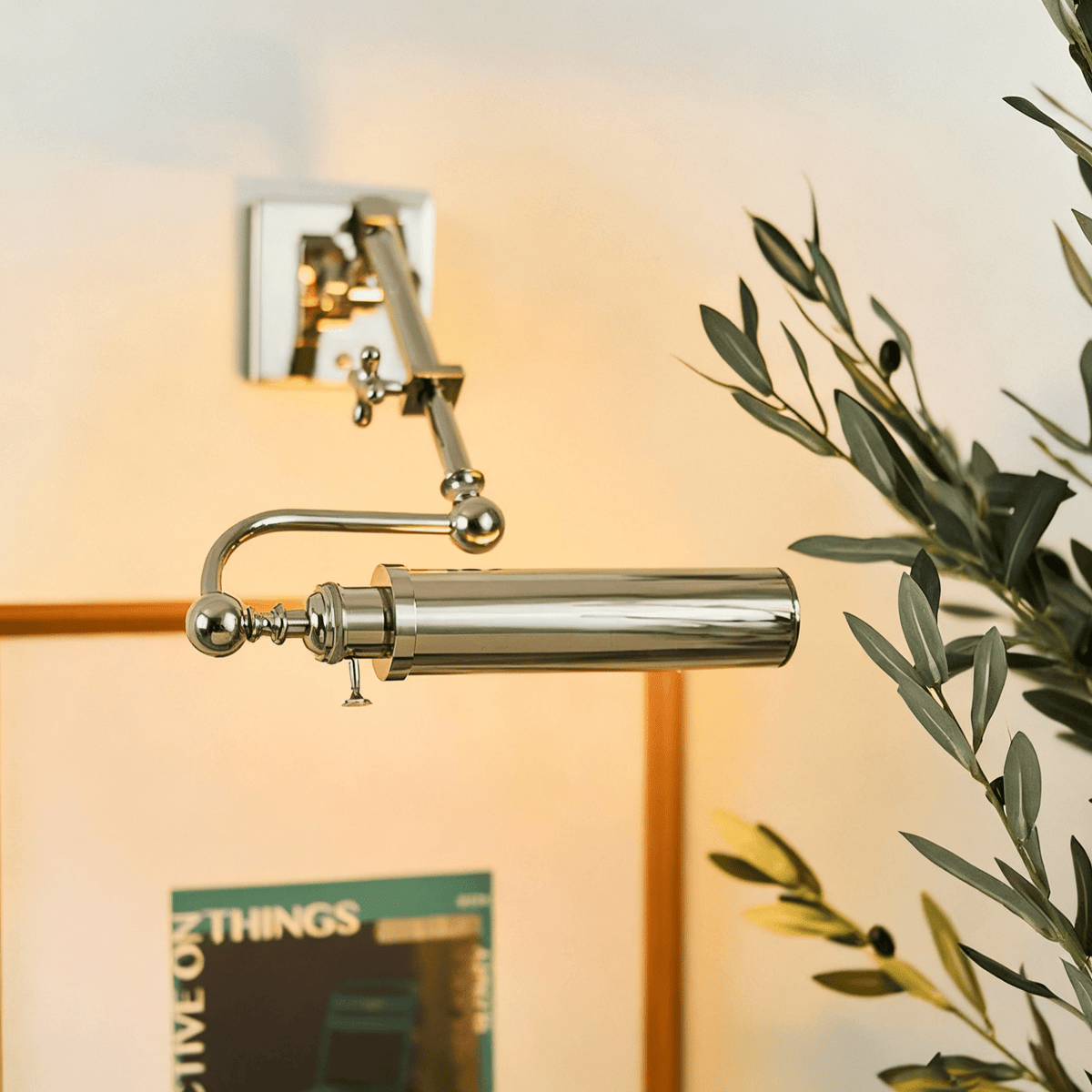 Zelm Polished wandlamp