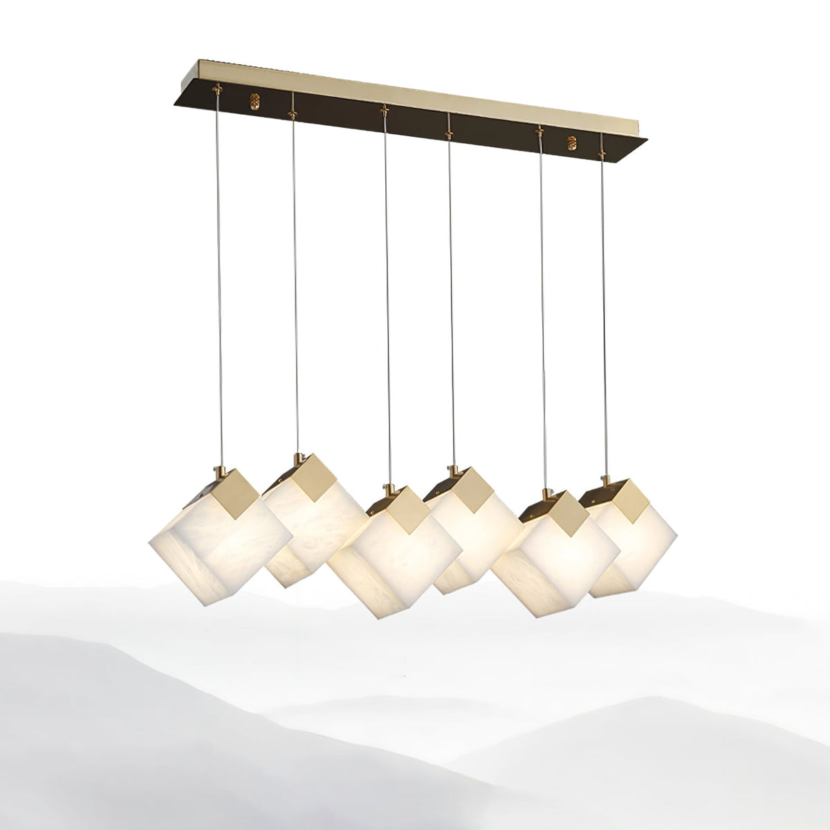 Vevariel Linear albasten hanglamp