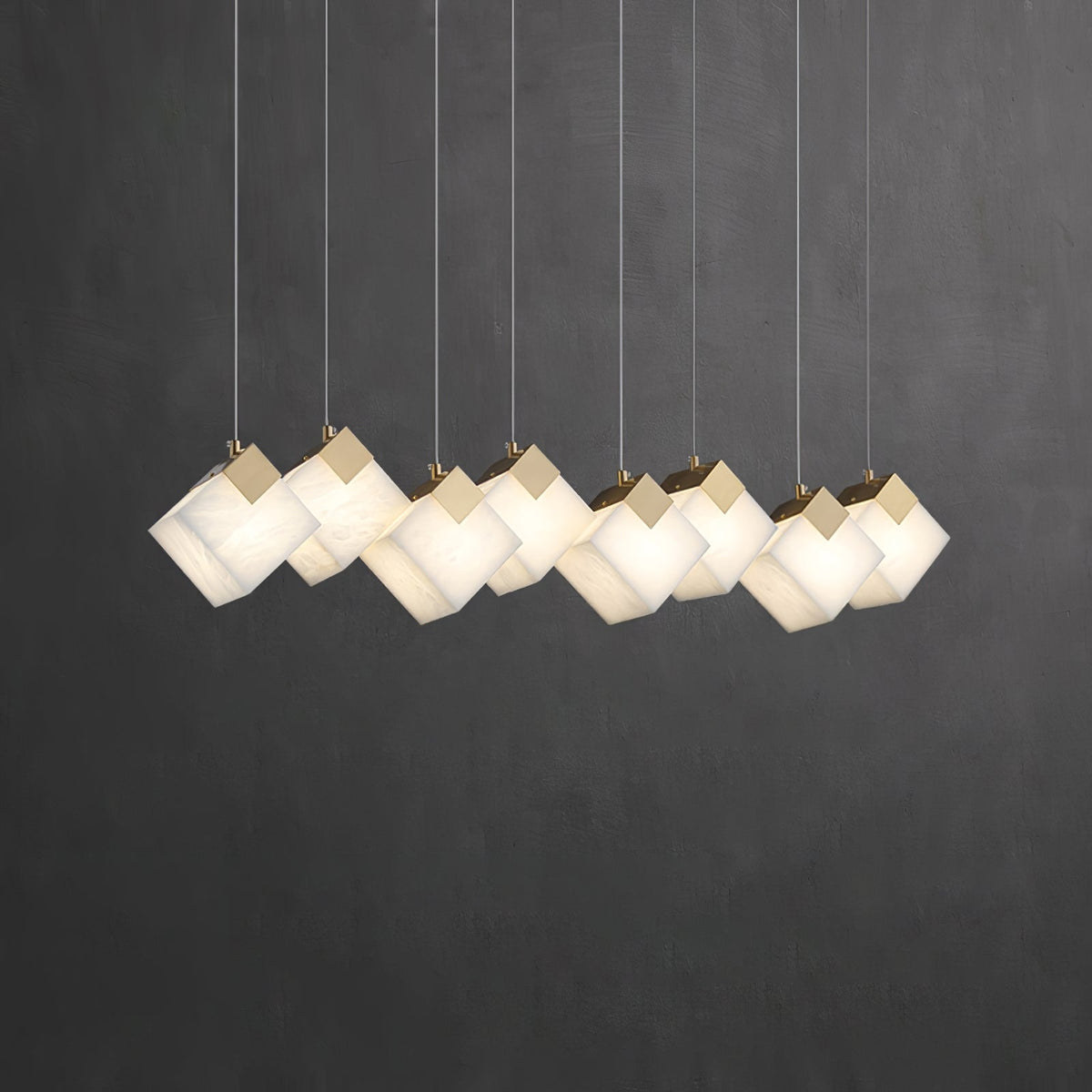 Vevariel Linear albasten hanglamp