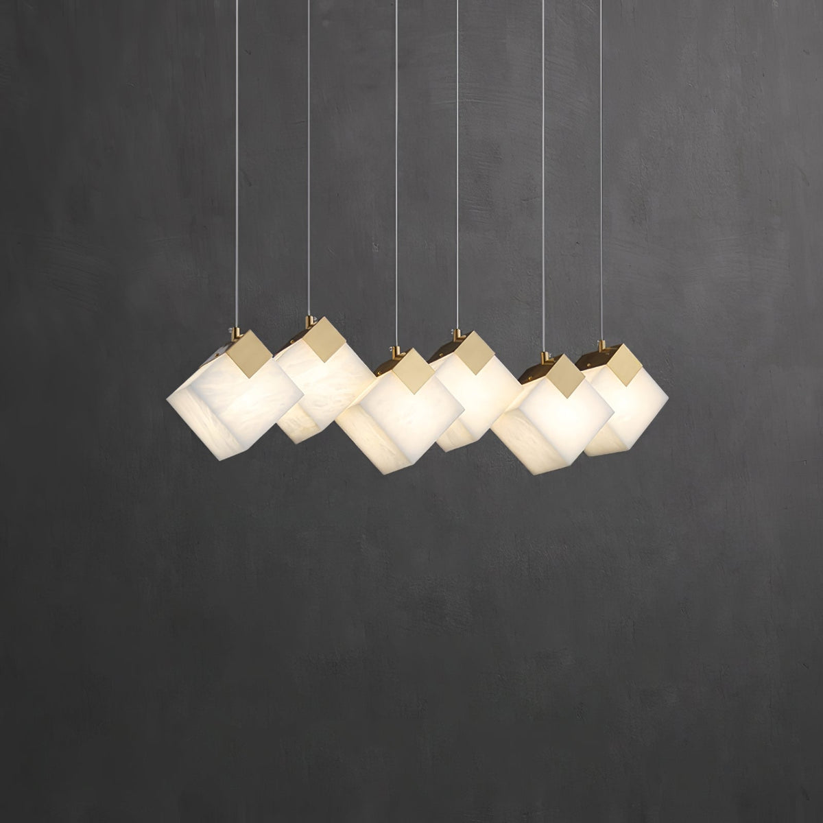 Vevariel Linear albasten hanglamp