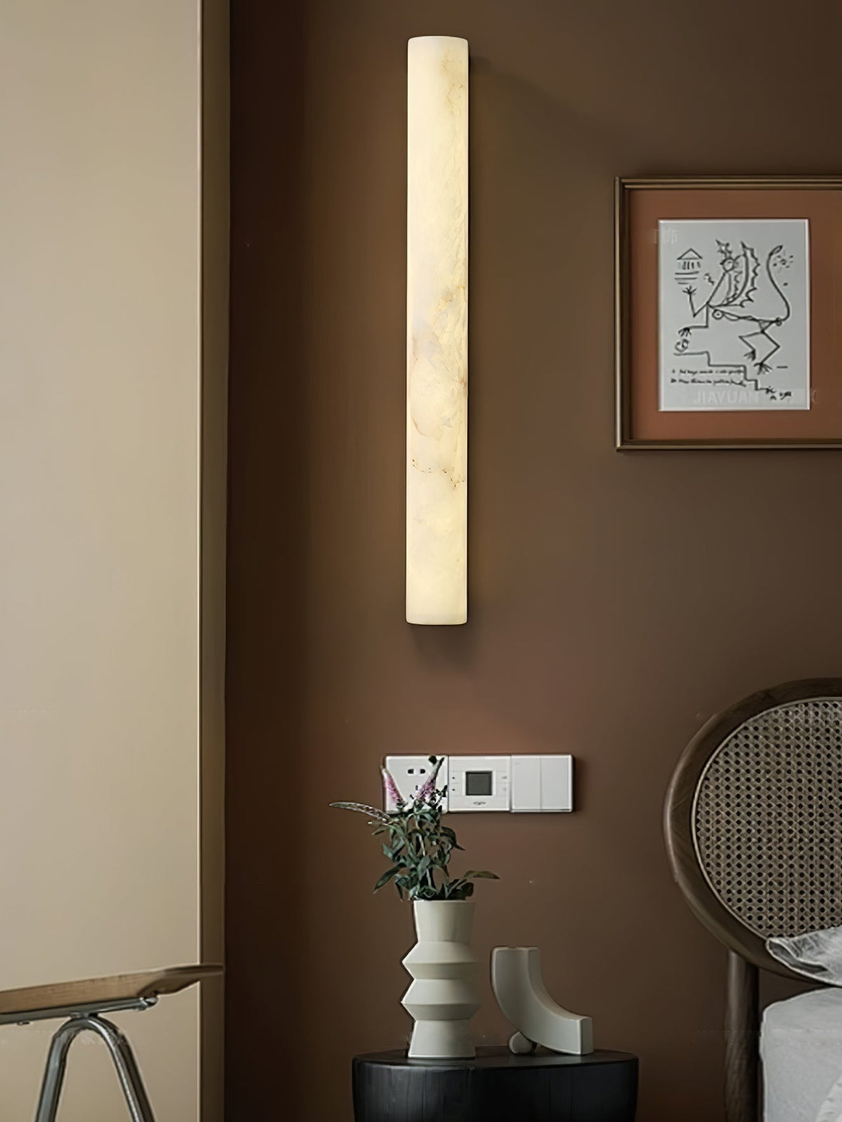 Veyaen albasten wandlamp
