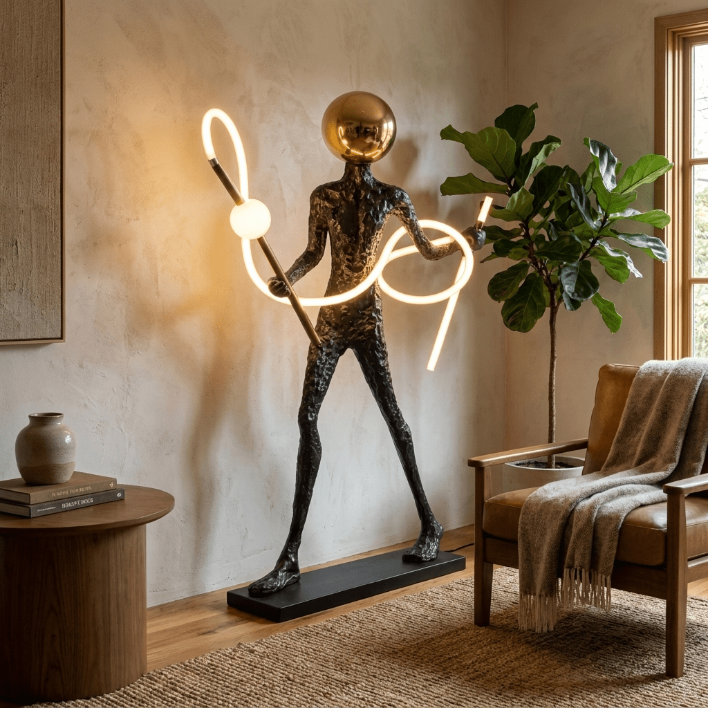 Luminous Voyager sculptuurvloerlamp