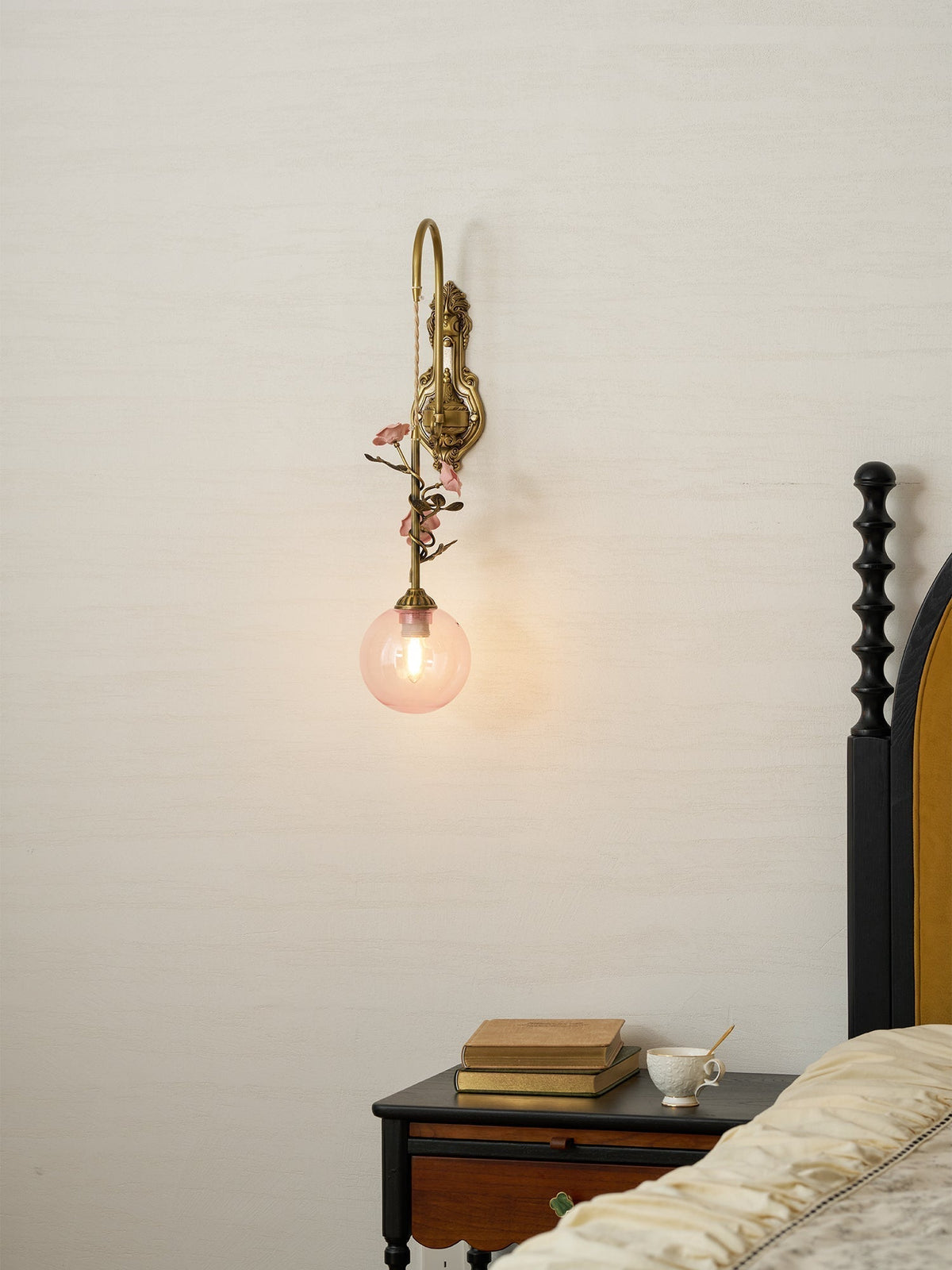 Roseline wandlamp