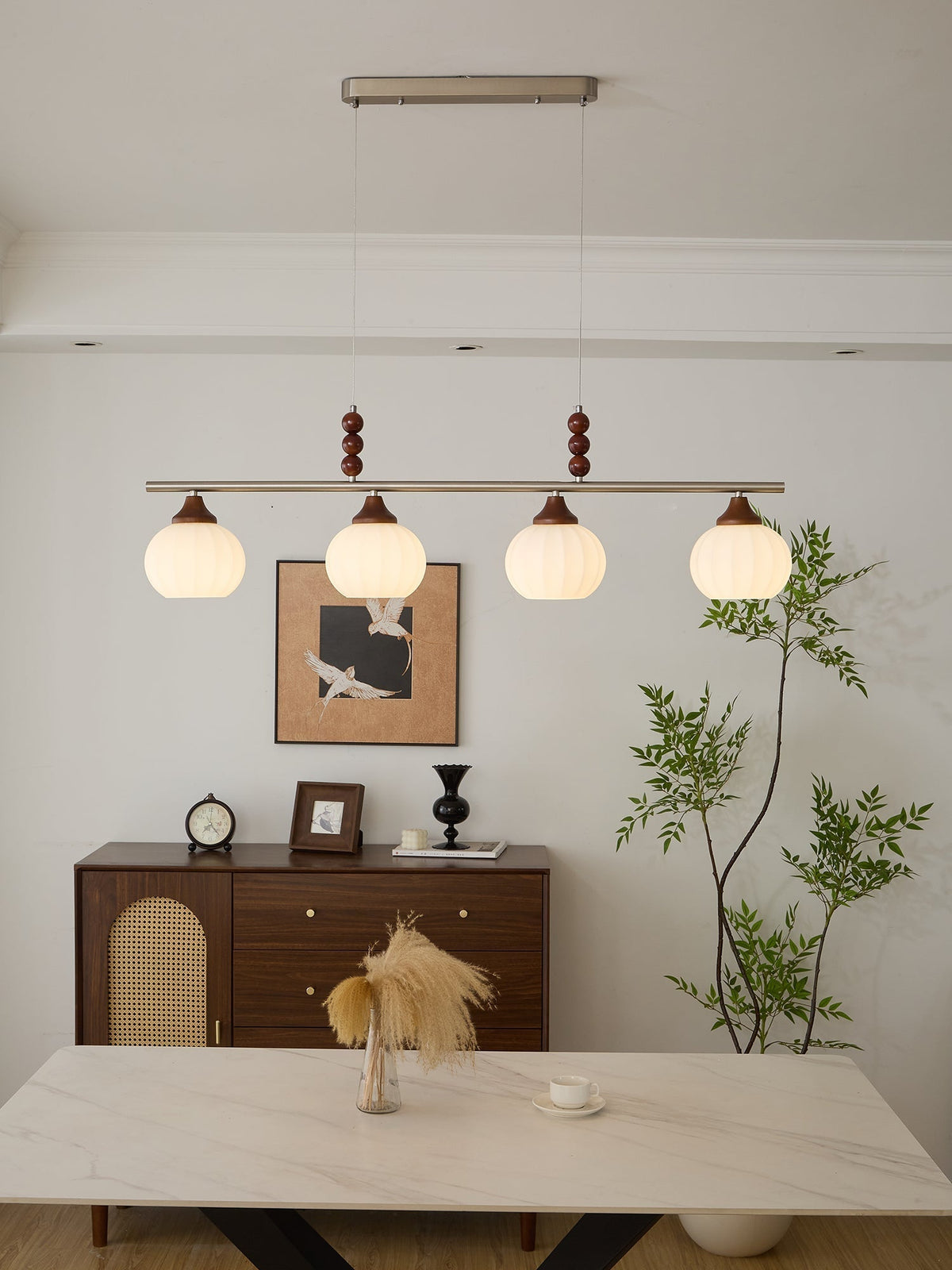 Nyla Retro glas hanglamp