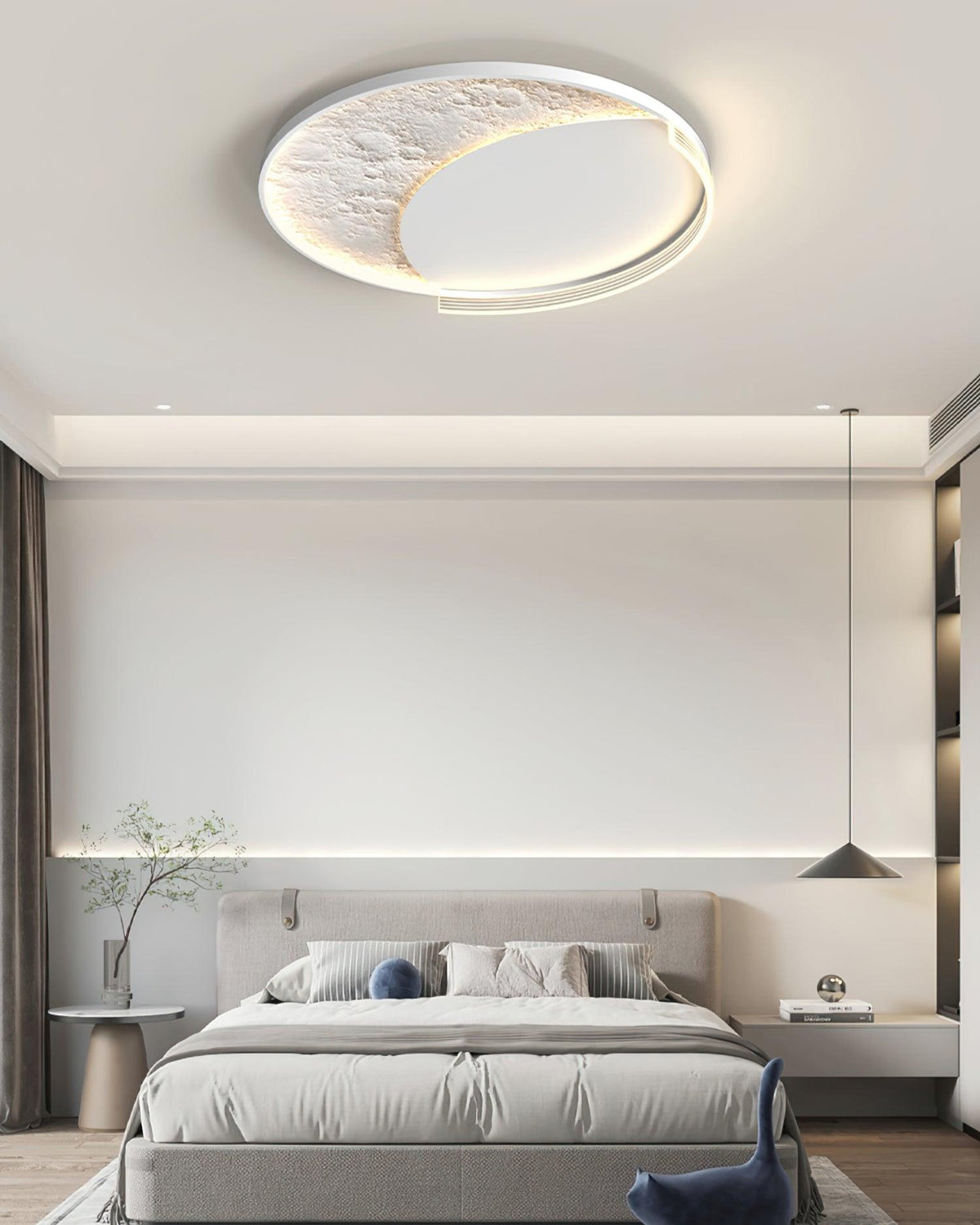 Syvine Noordse kunst Lunar LED plafondlamp