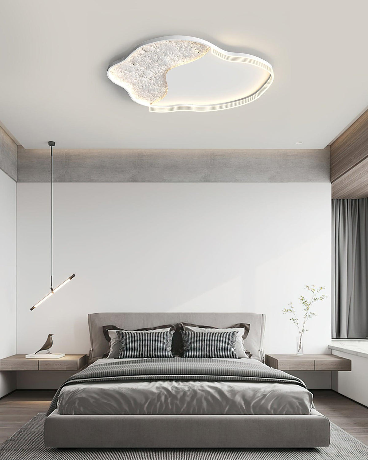 Syvine Noordse kunst Lunar LED plafondlamp