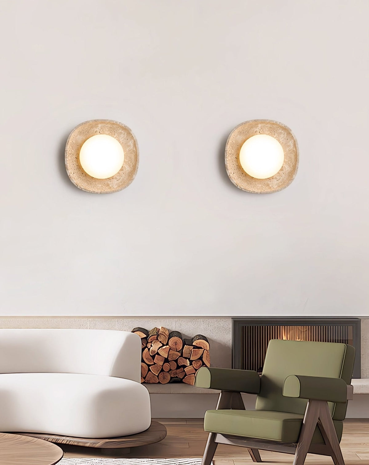 Ublt Fossil wandlamp
