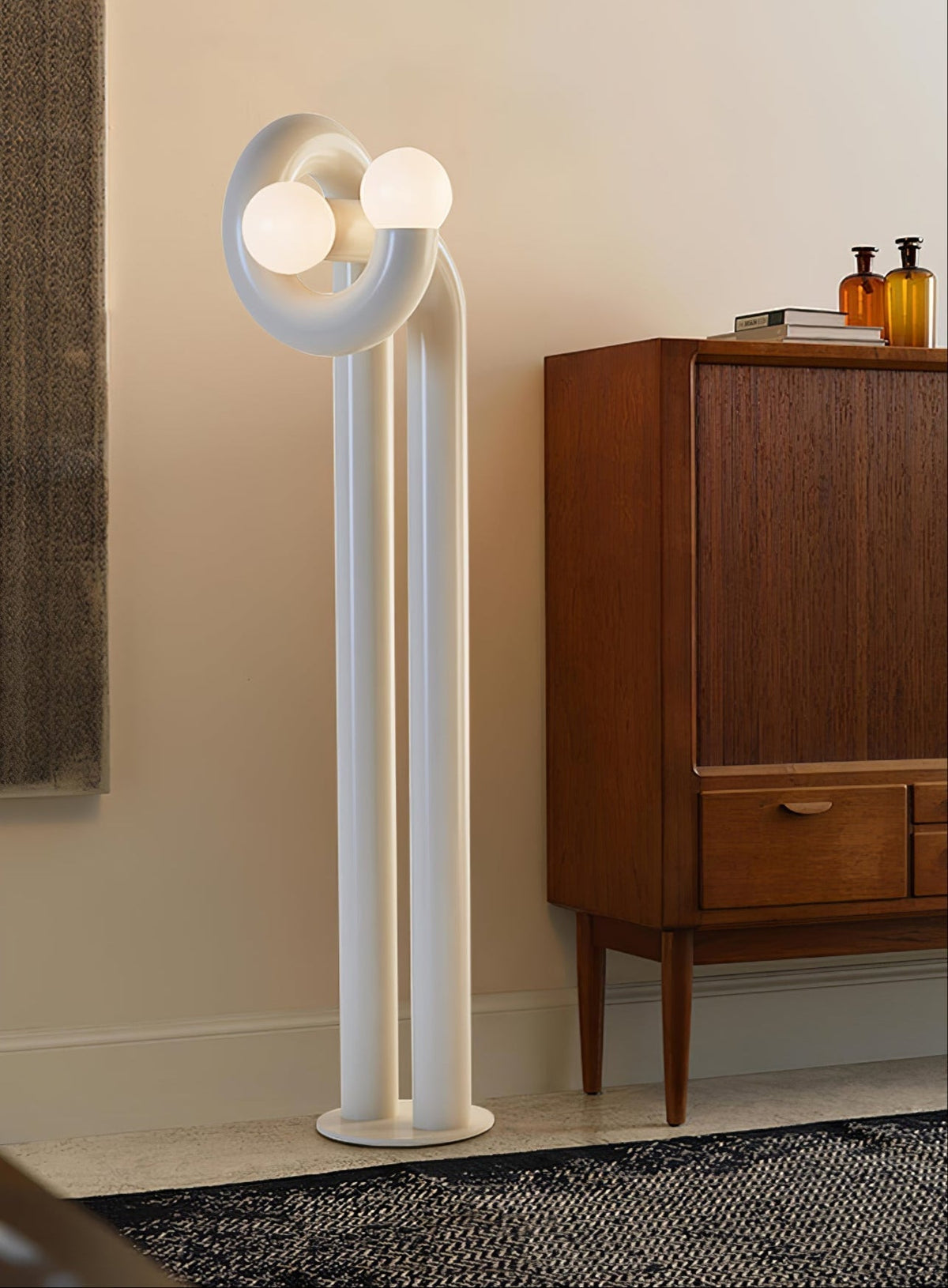Arraeila sculpturale vloerlamp