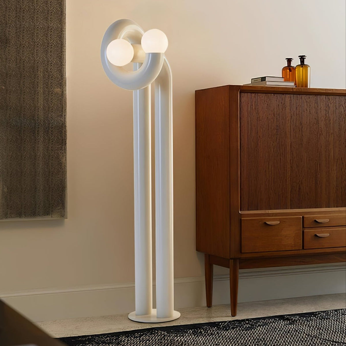 Arraeila sculpturale vloerlamp