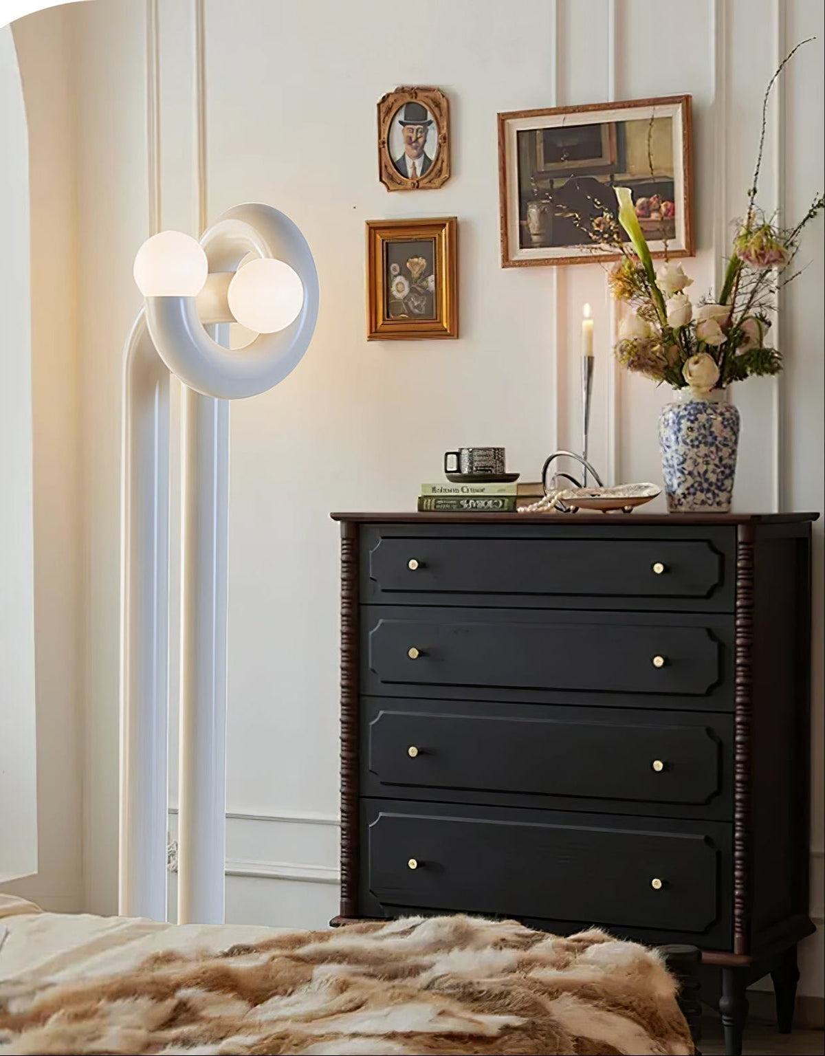 Arraeila sculpturale vloerlamp