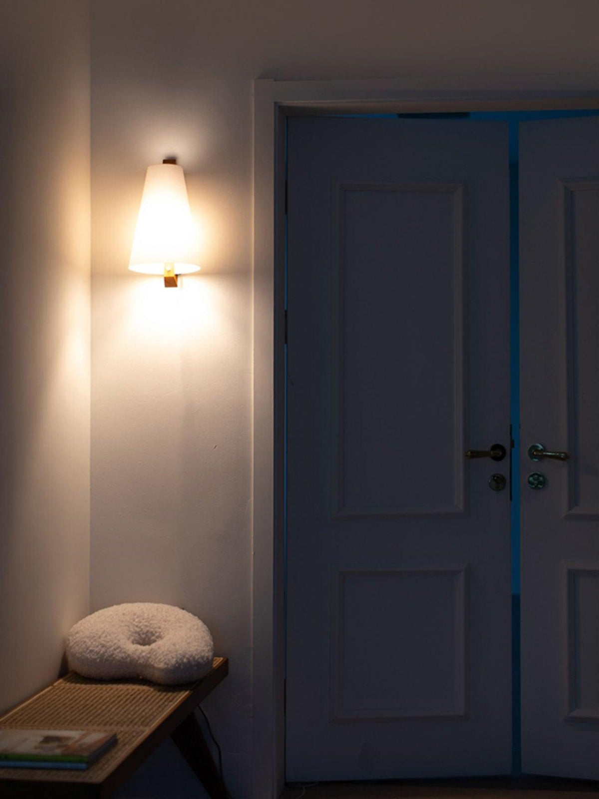 Miriam Moderne minimalistische wandlamp van kunststof