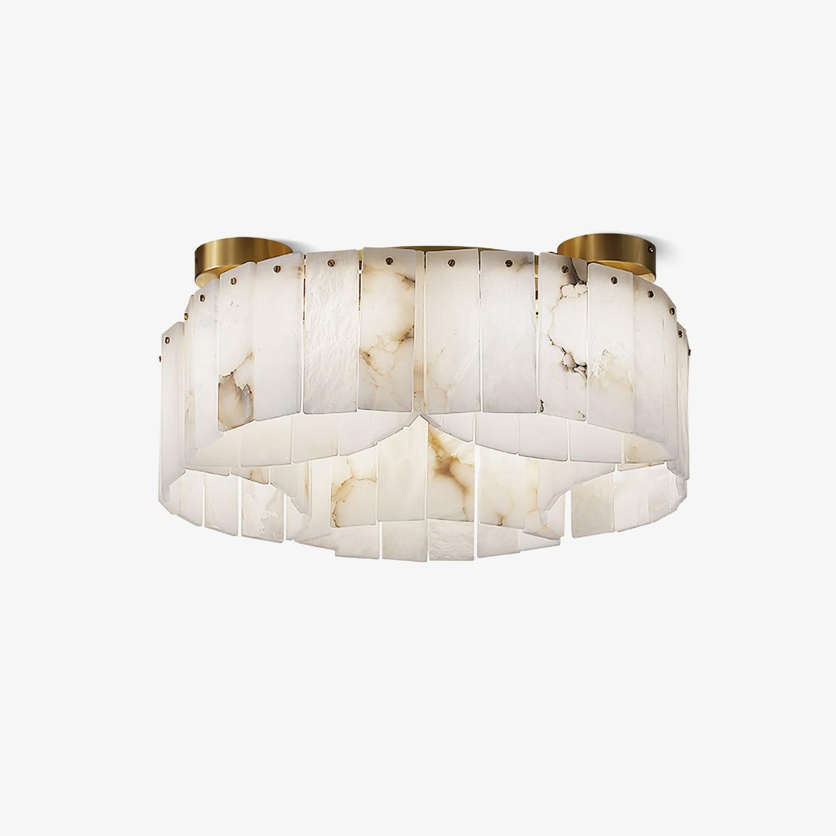 Selene albasten plafondlamp