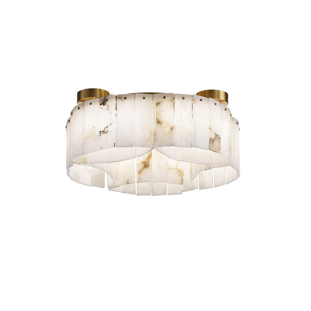 Selene albasten plafondlamp