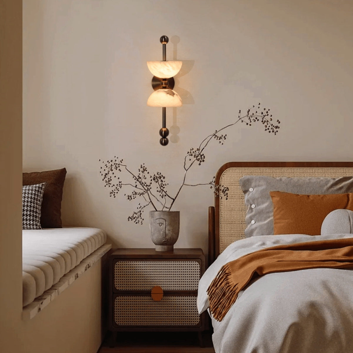 Caluaine wandlamp