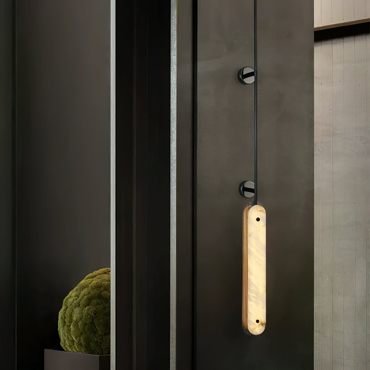 Ilaeir verticaal Albast Hanglamp