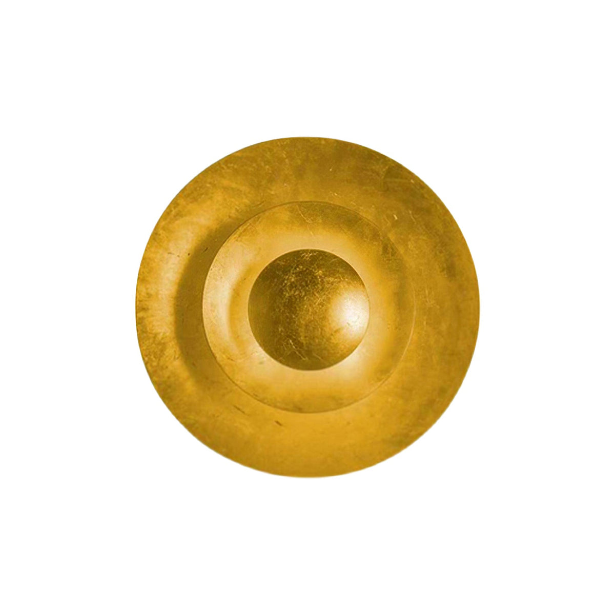 Solaris Vintage goudkleurige folie wandlamp