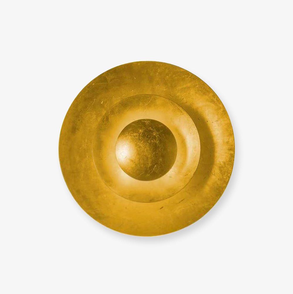 Solaris Vintage goudkleurige folie wandlamp