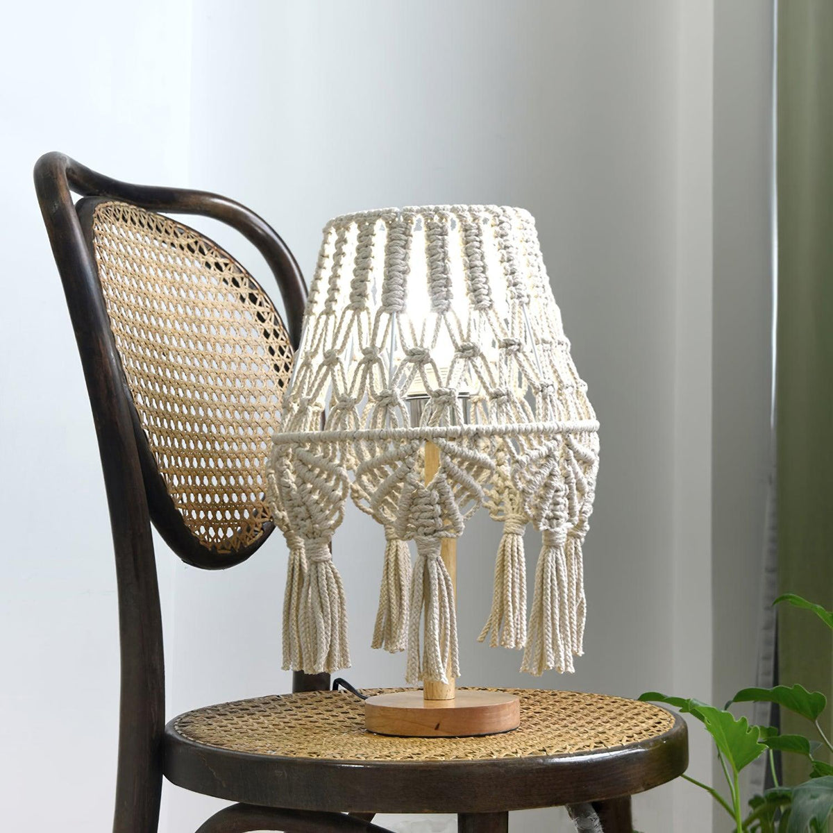 Tassara houten tafellamp