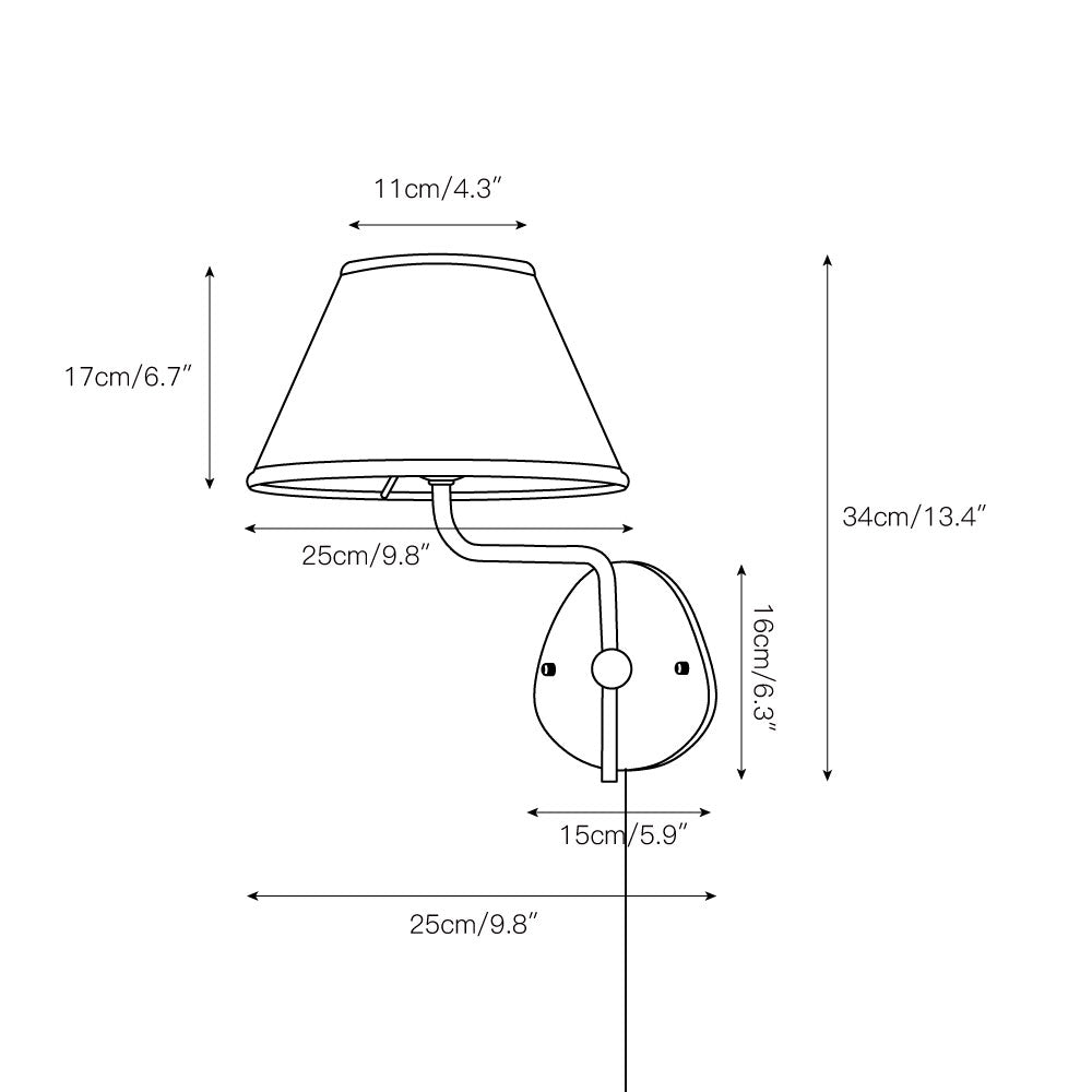 Miranella wandlamp