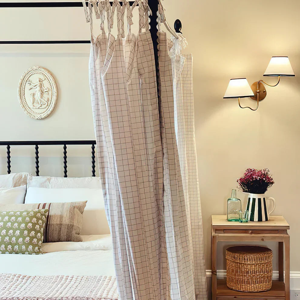 Alessio Vintage Klassiek Metaal Wandlamp Slaapkamer Woonkamer