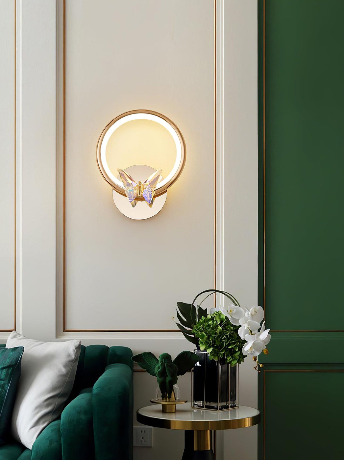 Ersoren Magic Butterfly kristal wandlamp