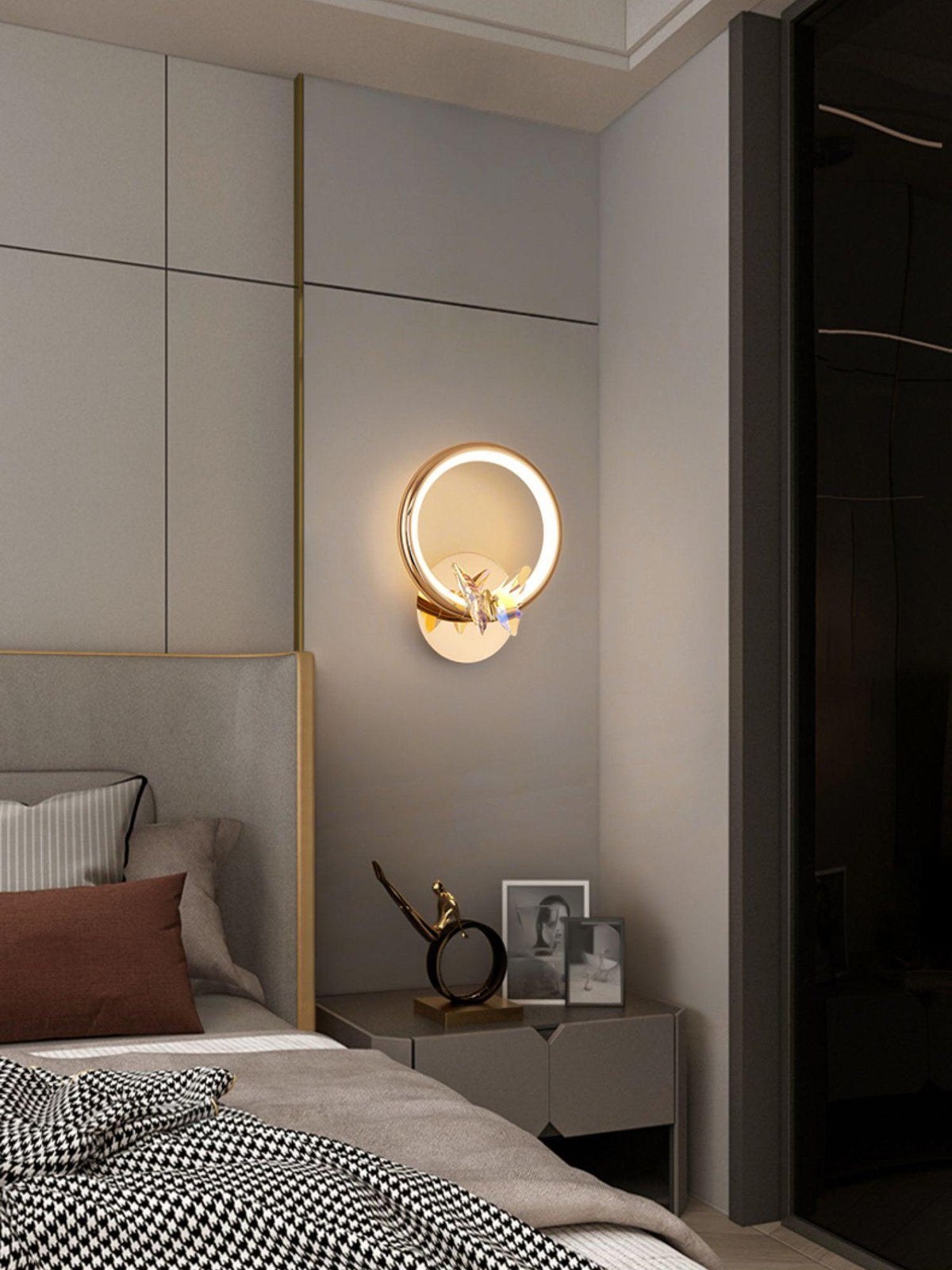 Ersoren Magic Butterfly kristal wandlamp