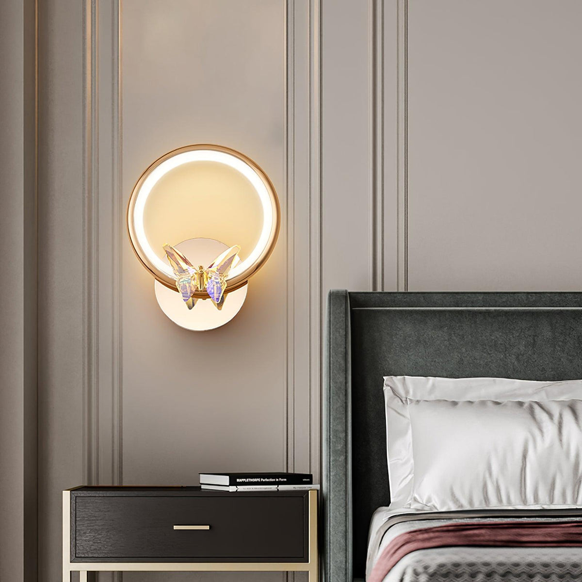 Ersoren Magic Butterfly kristal wandlamp