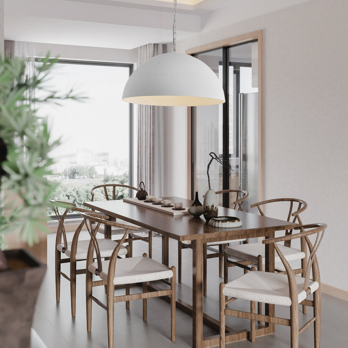 Evsola Moderne hanglamp met minimalistisch bolvormig ontwerp