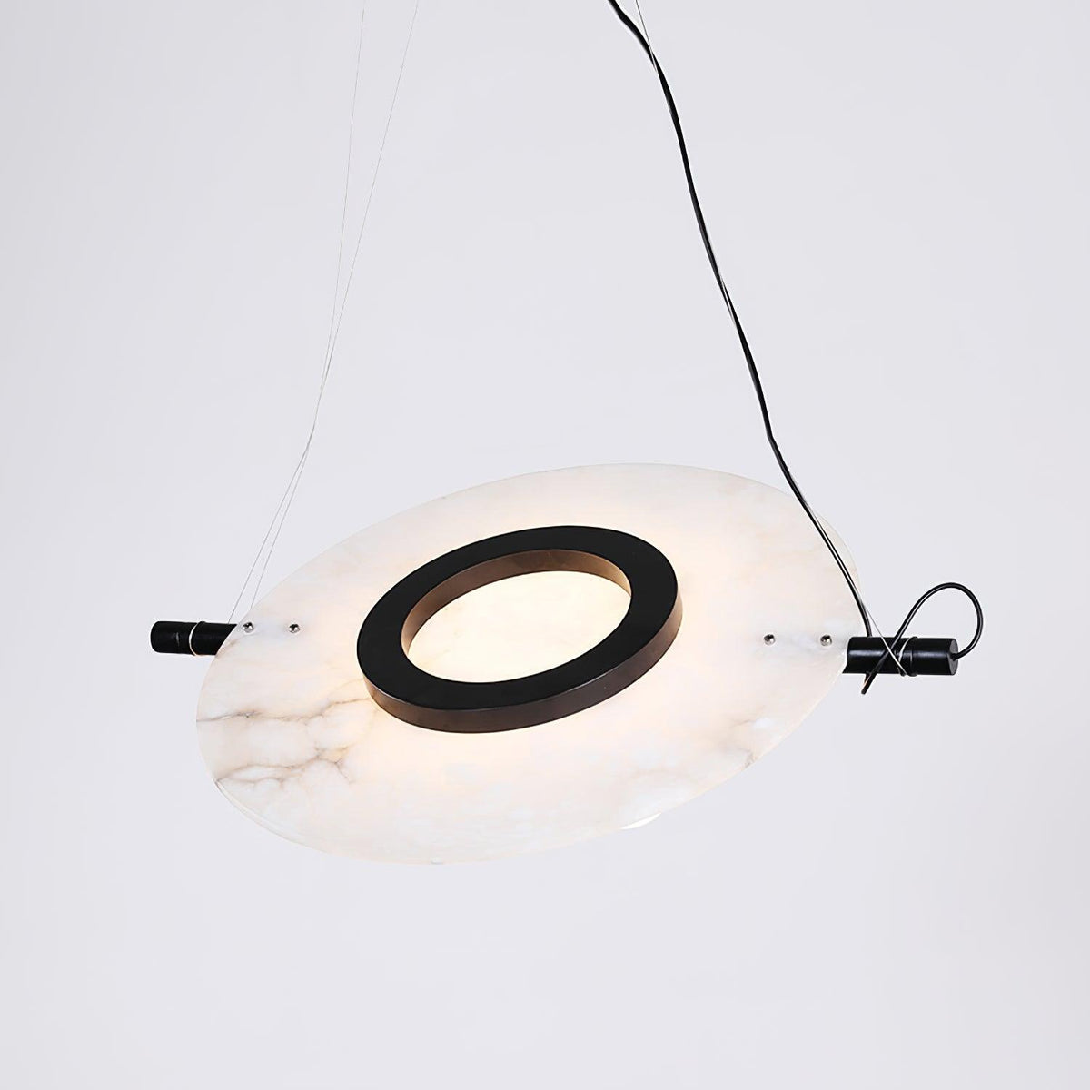 Imirila ronde hanglamp van glas