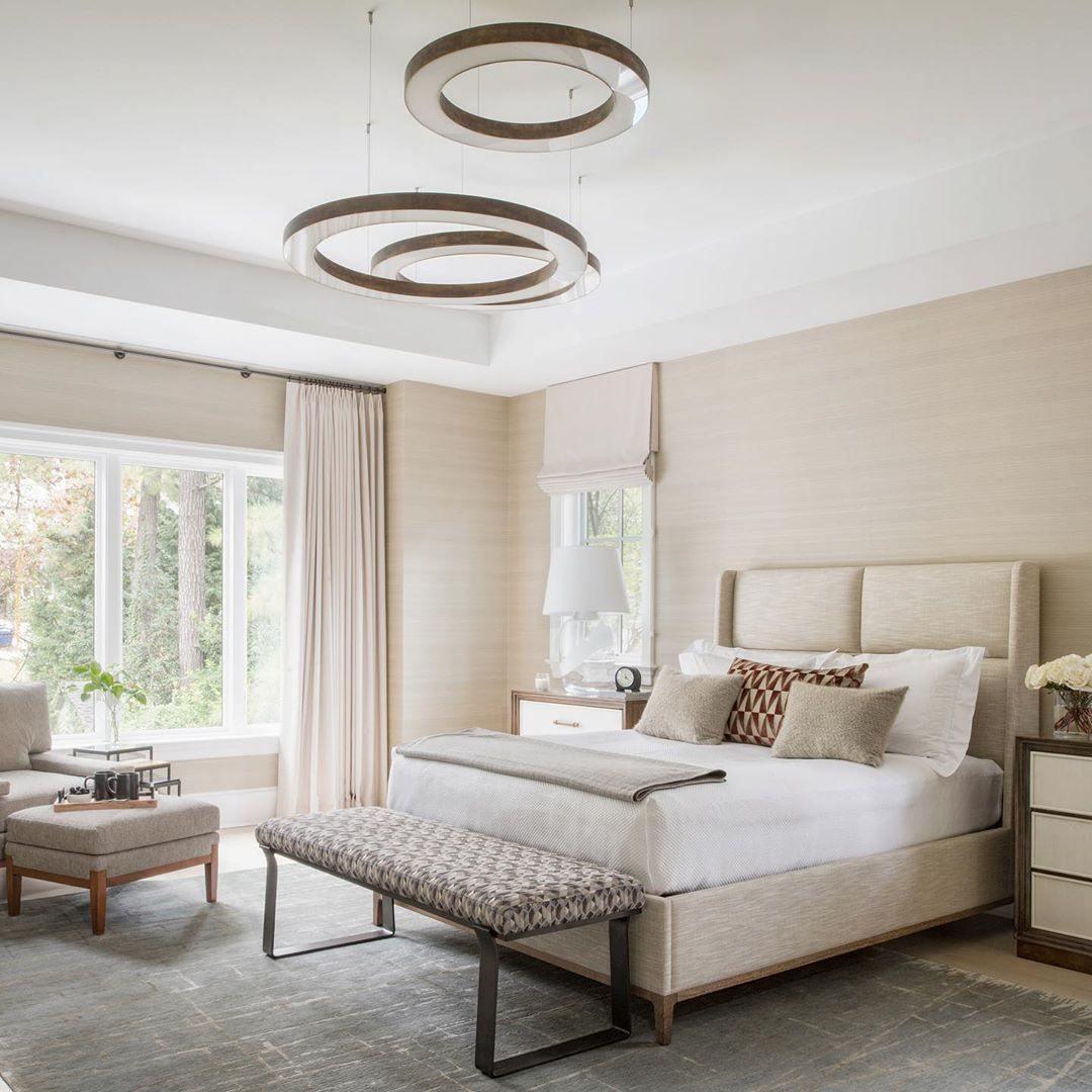 Dexlin hanglamp LED-ring goudkleurige afwerking moderne 3-ring