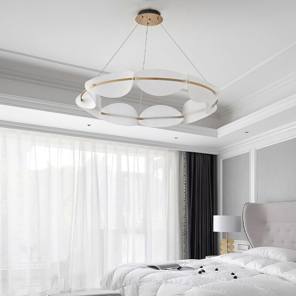 Bella Moderne Ringvormige Metalen Hanglamp Slaapkamer/Eetkamer