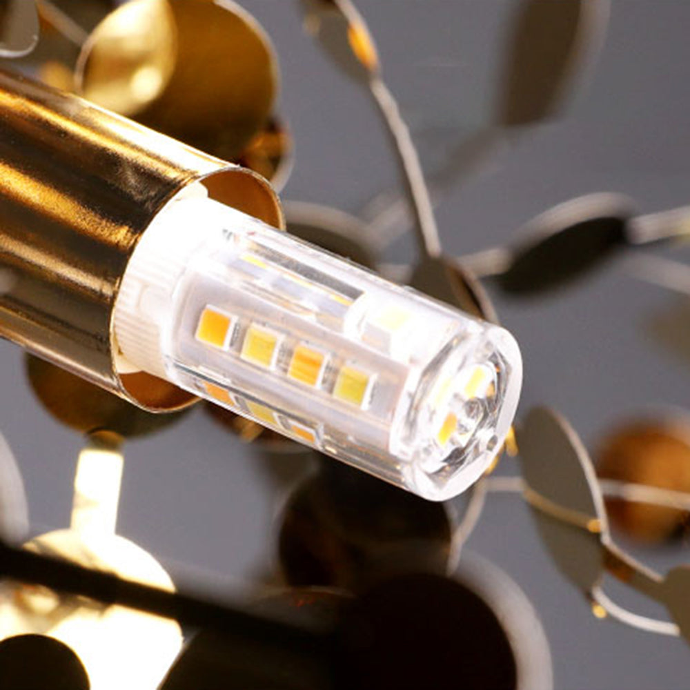 Olivia Design Vuurwerk LED Hanglamp Metaal Goud/Zilver Slaap/Woon/Eetkamer