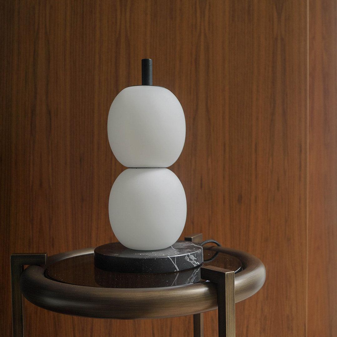 Olive Moderne tafellamp van marmer