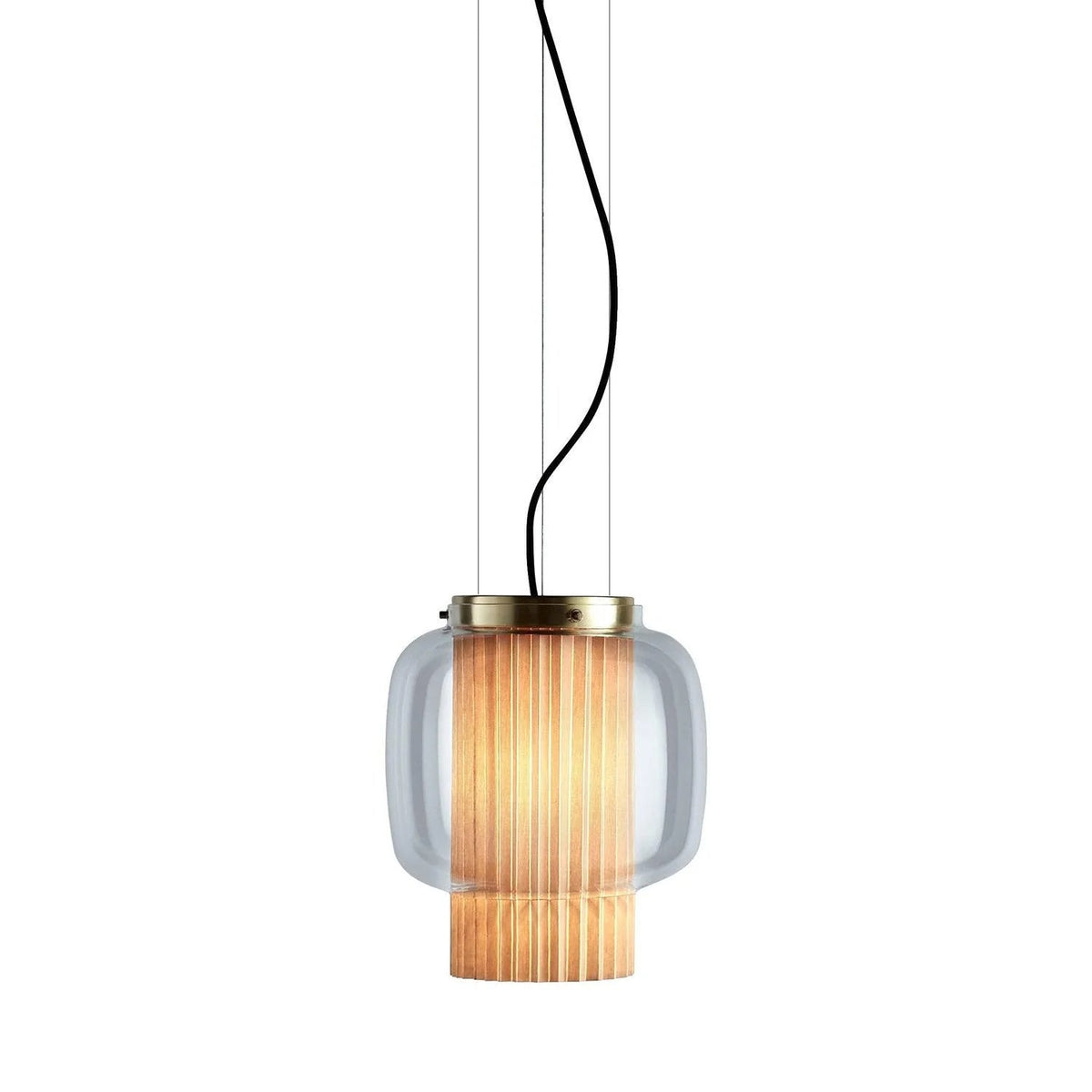 Auren Moderne hanglamp van glas