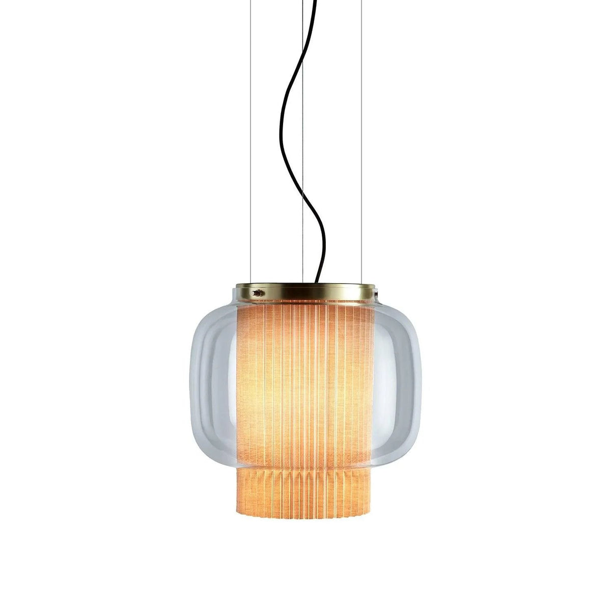 Auren Moderne hanglamp van glas