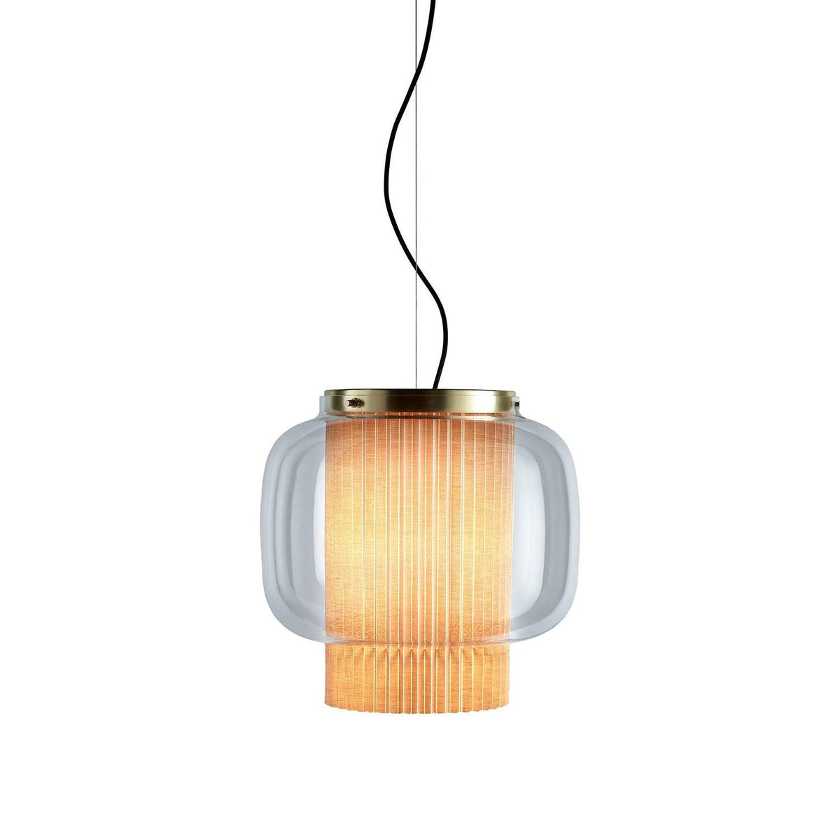 Auren Moderne hanglamp van glas