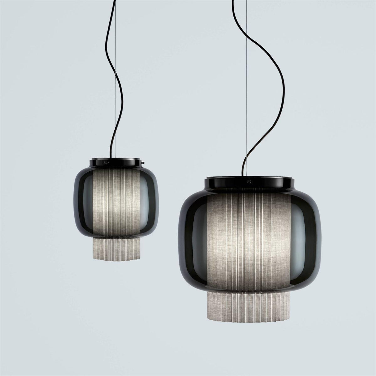 Auren Moderne hanglamp van glas