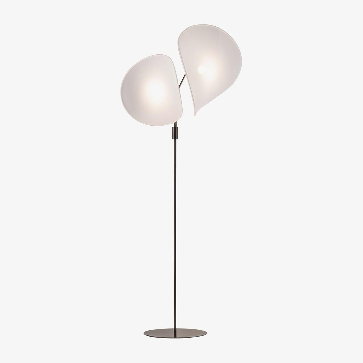 Linivora Moderne vloerlamp van stof
