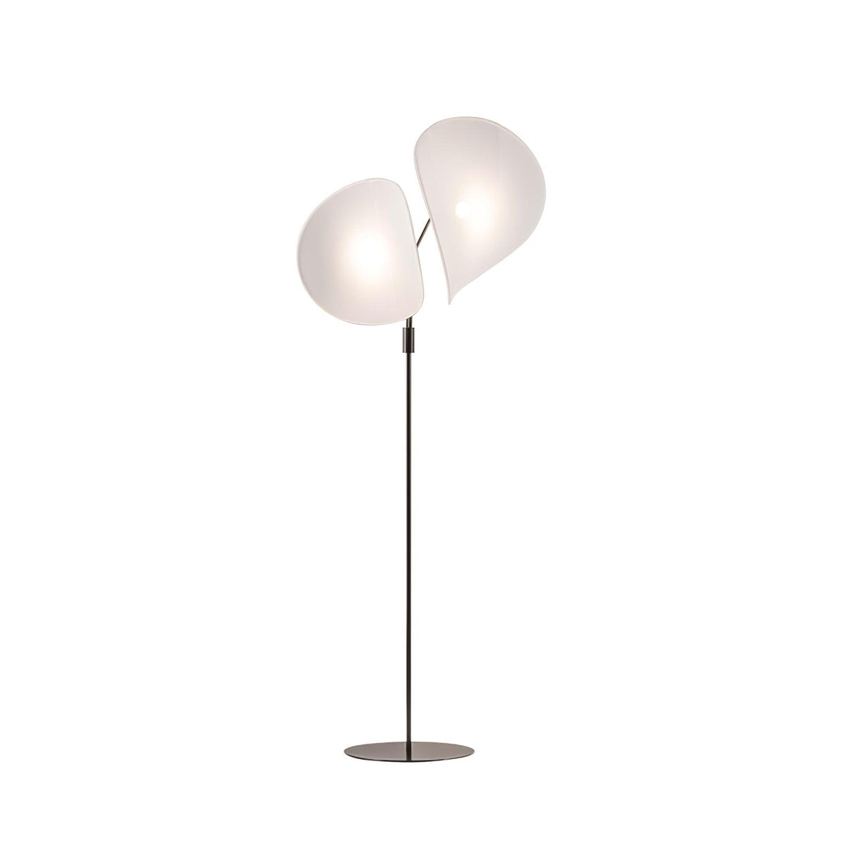 Linivora Moderne vloerlamp van stof