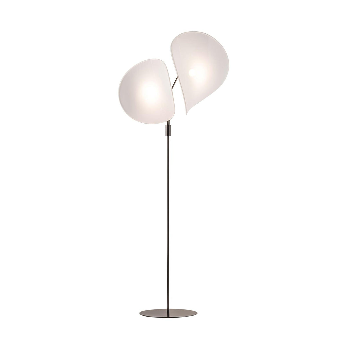 Linivora Moderne vloerlamp van stof
