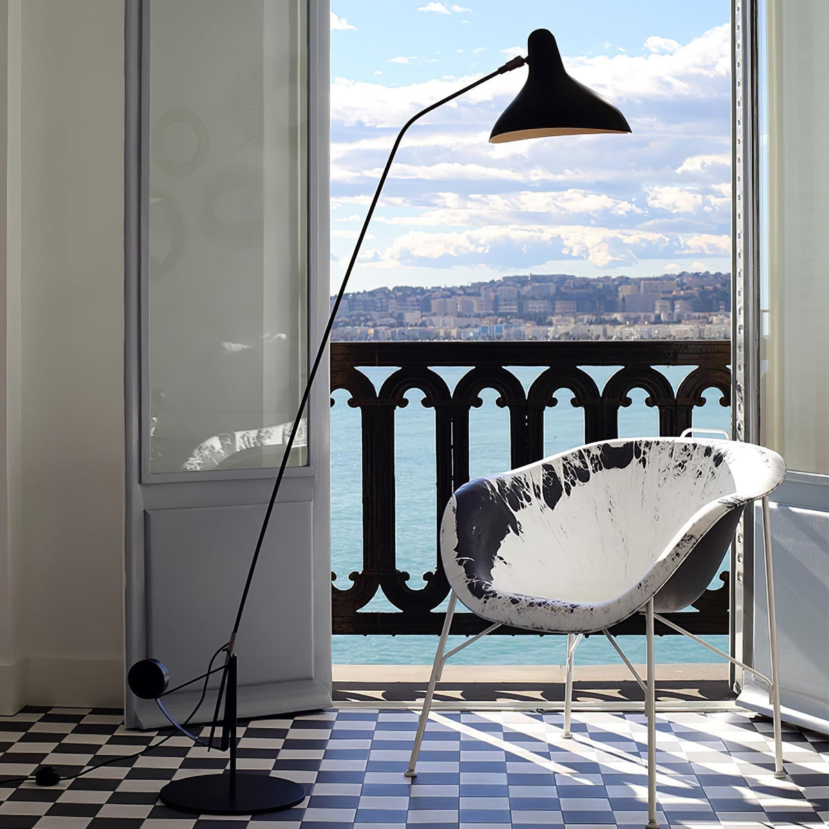 ArcMotion Mantis Arm vloerlamp