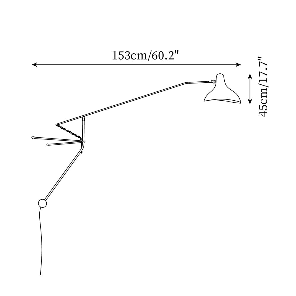 Rivisaria wandlamp