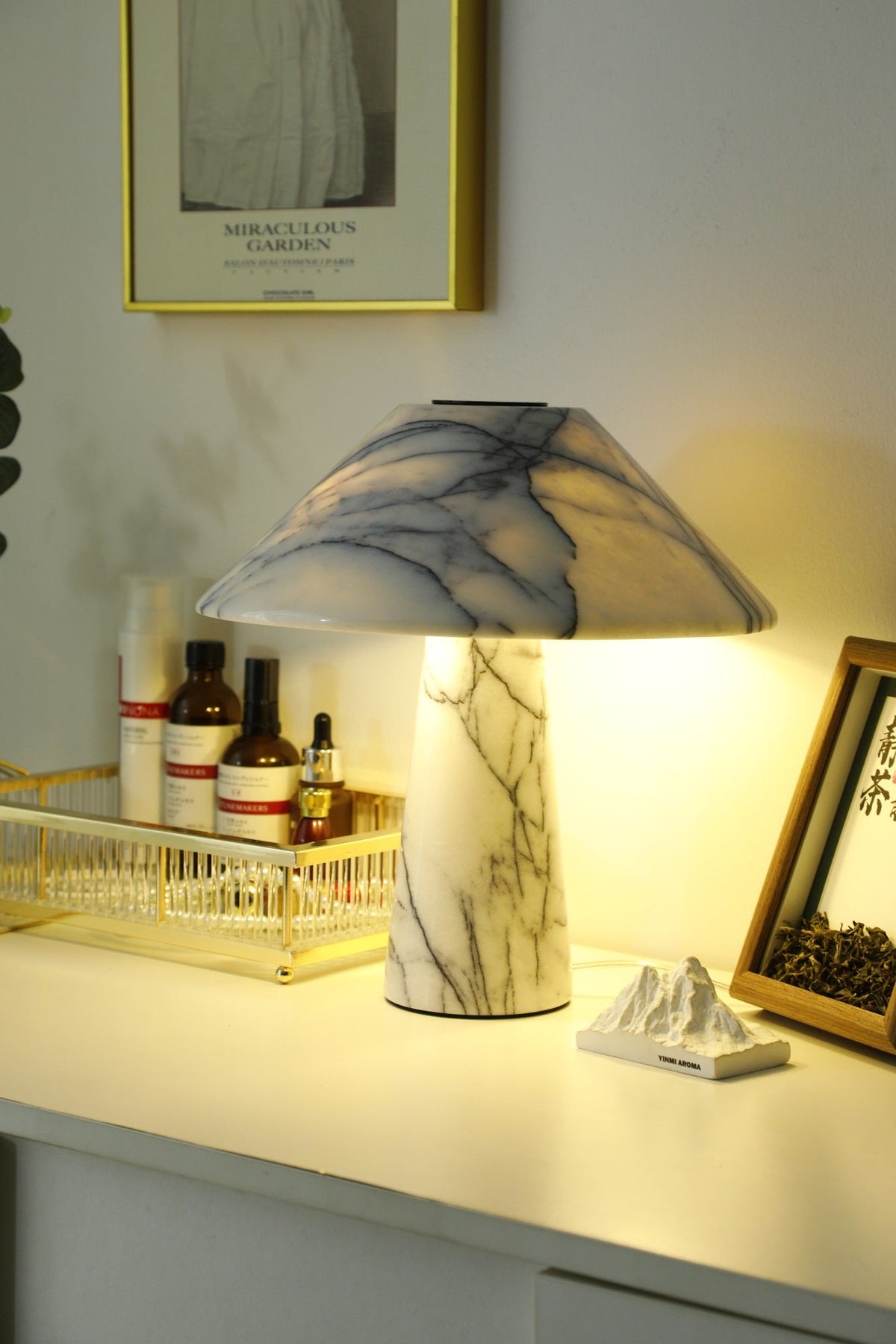 Dashiell Marmer Moderne tafellamp