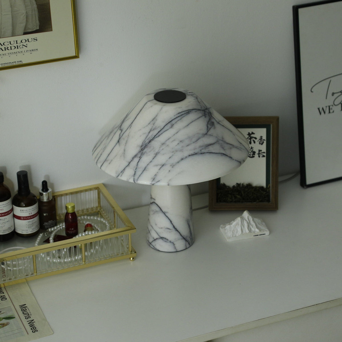 Dashiell Marmer Moderne tafellamp