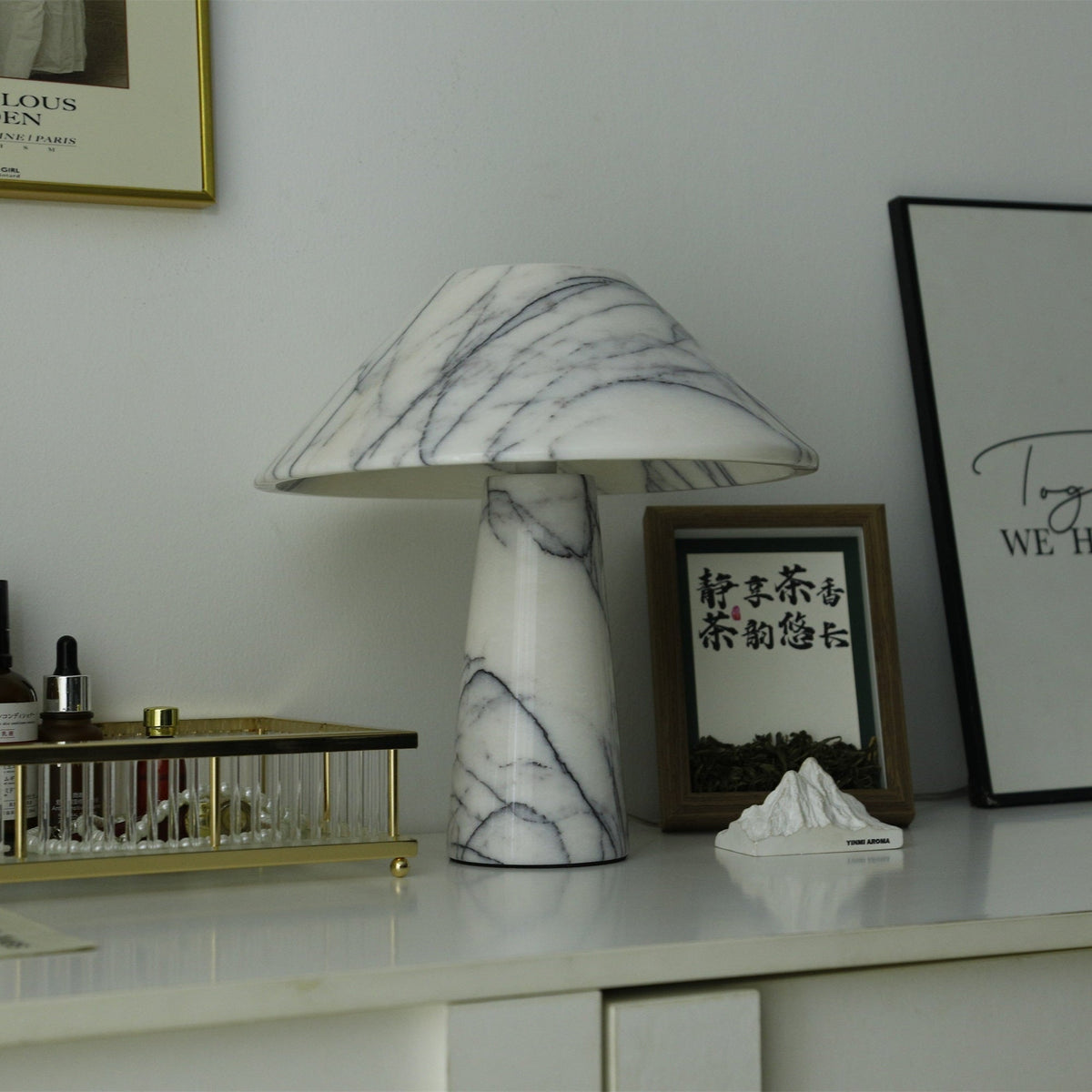 Dashiell Marmer Moderne tafellamp