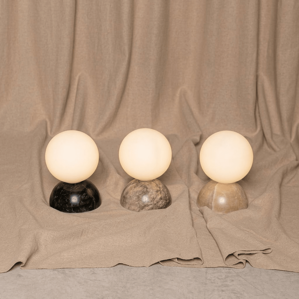 Marmer wandlamp